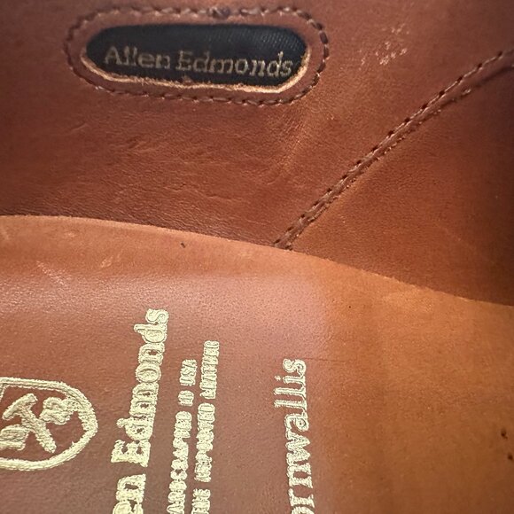 Allen Edmonds Cornwallis Leather Oxford shoes Men\'s 9.5D Brown 1068 main image 11